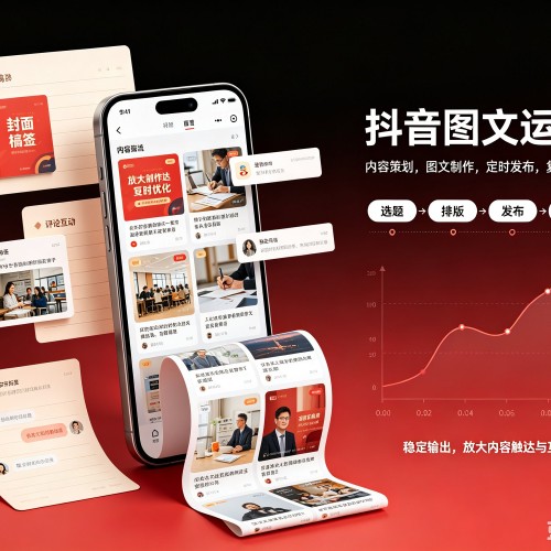 镇原抖音图文代运营服务